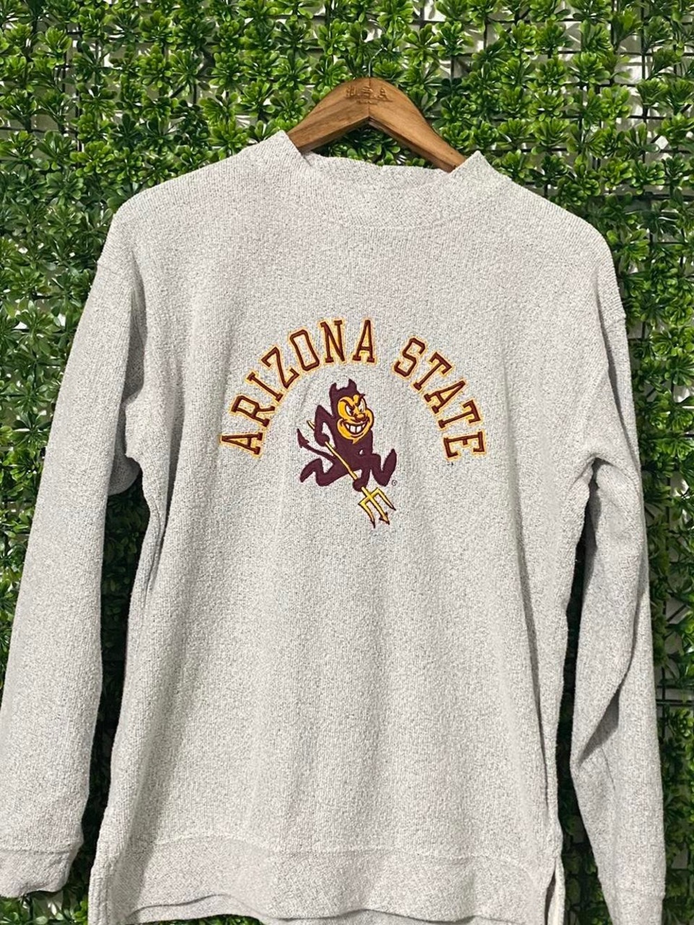 Arizona State Sun Devils Gray Crewneck Sweatshirt